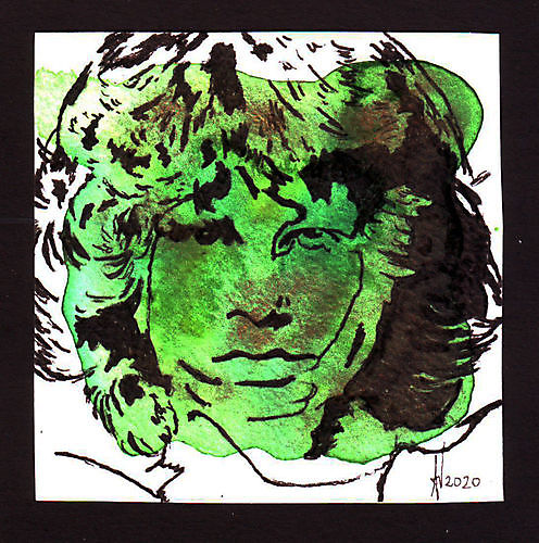 Portret Jim Morrison