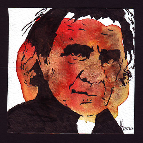 Portret Johnny Cash