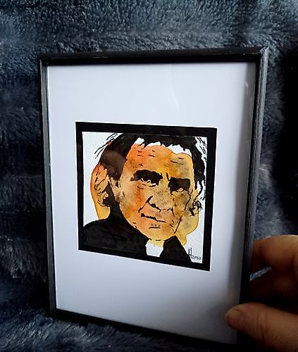 Porträt Johnny Cash